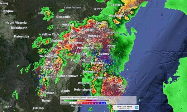 悉尼遭雷击:四人在植物园被雷击昏