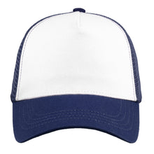 Load image into Gallery viewer, 5 Panel Trucker Hat - Navy