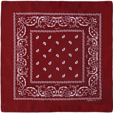 Load image into Gallery viewer, 12-Pack Bandana Headband - Wine