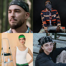 Load image into Gallery viewer, 12-Pack Bandana Headband - Wine