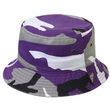 Load image into Gallery viewer, Bucket Hat - Purple Camouflage