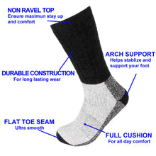 Load image into Gallery viewer, 2 Pairs Wool Socks Excellent for Cold Weather