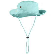 Load image into Gallery viewer, Wide Brim Boonie Hat - Aqua