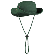Load image into Gallery viewer, Wide Brim Boonie Hat - Dark Green