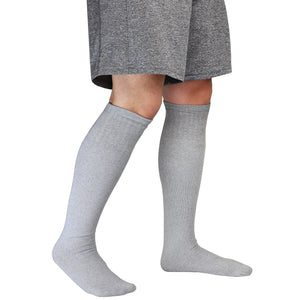 6 Pairs Men's Athletic Sport Tube Socks 10-15 Over the Calf - Big & Tall
