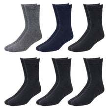 Load image into Gallery viewer, 6-Pack Men&#39;s Heavy Duty Work Thermal Wool Socks