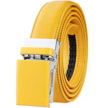 Load image into Gallery viewer, Automatic Ratchet Belt for Women Kids Boys and Girls Genuine Leather Belt - Trim to Fit